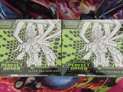 Pokemon Perfect Order Pokemon Center ETB Elite Trainer Box X 2 Brand New Sealed - Image 1