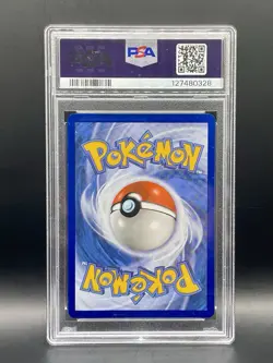 PSA 8 Typhlosion SM185 Sun & Moon Black Star Promo Cosmos Holo Rare Pokemon NM - Image 2