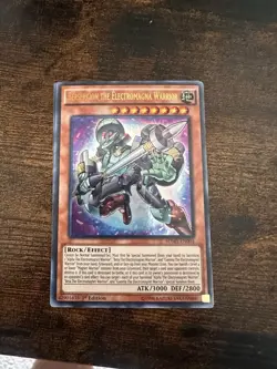 Yugioh Berserkion the Electromagna Warrior SDMY-EN004 Structure Deck 1st Edition - Image 1