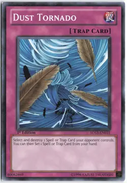 Yugioh - Dust Tornado 5DS3-EN031 1st Edition - Starter Deck: Duelist Toolbox - Image 1
