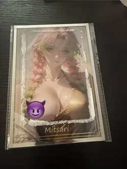 Demon Slayer Waifu Mitsuri Sexy Art Board Oversized Card - Image 1