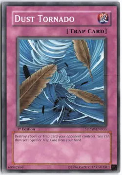 Yugioh - Dust Tornado SDZW-EN033 1st Edition - Structure Deck: Zombie World - Image 1