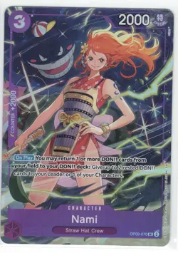 Nami (Premium Card Collection -Best Selection Vol. 4-) OP09-070 One Piece Gengar - Image 1
