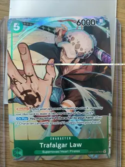 One Piece English OP01-013 Trafalgar Law Parallel Art english Original OP01 Set - Image 1