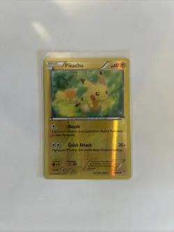Pokemon TCG Pikachu 26/83 Generations Reverse Holo Common Card - Image 1