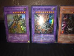 Vintage Yu-Gi-Oh Tcg Card Lot Of 5 Holo Limited Edition Cards! - Image 3