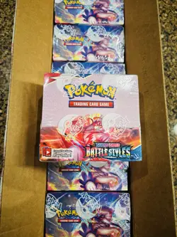 Pokemon TCG: Sword & Shield - Battle Styles Booster Box (36 Card Packs) Mint!! 820650818189 - Image 1