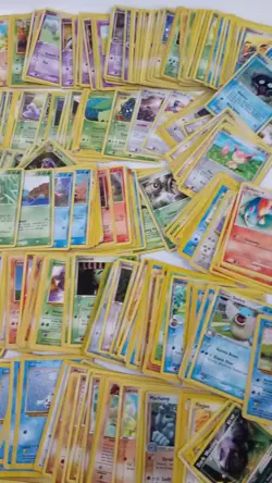 Large Mixed Vintage Pokemon TCG Card Bundle 100+ Cards - Image 3