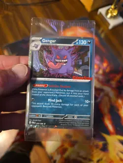 Pokemon Gengar GameStop Promo TCG Card 050/088 English 2026 - New / Sealed - Image 1