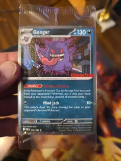 Pokemon Gengar GameStop Promo TCG Card 050/088 English 2026 - New / Sealed - Image 2
