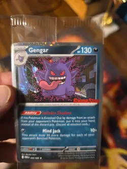 Pokemon Gengar GameStop Promo TCG Card 050/088 English 2026 - New / Sealed - Image 3