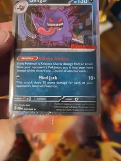 Pokemon Gengar GameStop Promo TCG Card 050/088 English 2026 - New / Sealed - Image 4