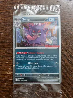 Pokemon Gengar GameStop Stamp Promo Card 050/088 - Image 1