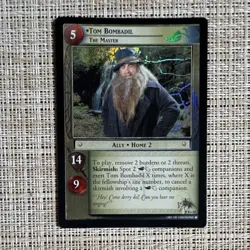 Decipher Tom Bombadil Ally 2004 Rare Foil The Lord of the Rings TCG Card R+52 - Image 1
