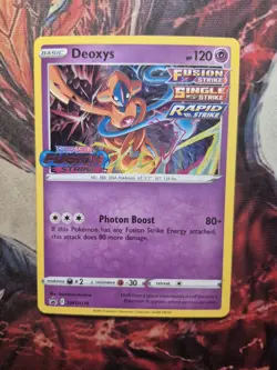 Deoxys - SWSH170 - Pokemon Sword & Shield Promo PreRelease Holo Rare Card NM - Image 1