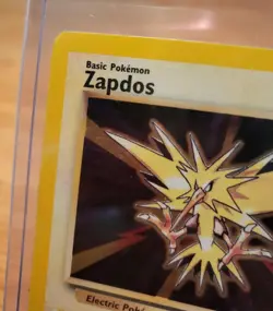 Pokemon TCG Zapdos Base SetU Holo Unlimited Rare Card 16/102 - Image 4