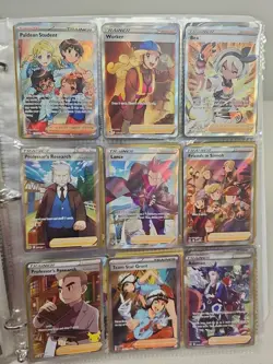 120+ Pokemon Card Lot - English + Japanese Cards in Binder Alt Art,Gold,Full Art - Image 3