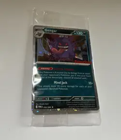 Pokemon Gengar GameStop Promo Exclusive Card 050/088 NEW SEALED IN HAND - Image 1