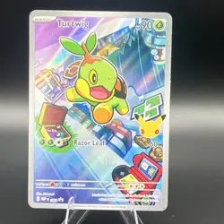 Pokemon Turtwig Holo Card 040 Basic Grass Razor Leaf 2023 The Pokemon Company - Image 1