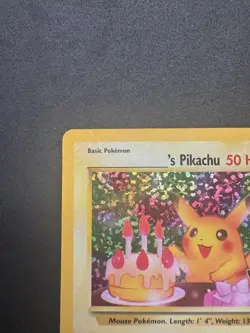 Pokemon Pikachu TCG Birthday Celebrations Classic Collection Holo Card 24/53 - Image 2