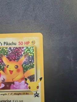 Pokemon Pikachu TCG Birthday Celebrations Classic Collection Holo Card 24/53 - Image 3