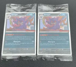 2x Pokemon Gengar GameStop Promo TCG Card 050/088 English 2026 - New / Sealed - Image 1