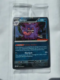 Pokemon Tcg Gengar Mega Evolution Perfect Order Gamestop Promo Card - Image 1