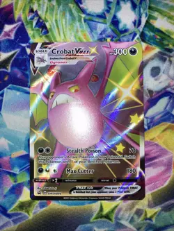Crobat VMAX SWSH099 Sword & Shield Promo Cards Holo Shiny Near Mint - Image 2