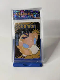 Psyduck Metal Card Pokemon Collectible Display NM - Image 1