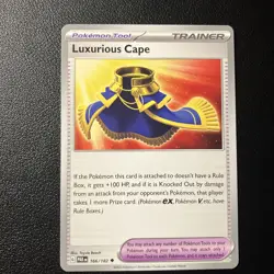 Luxurious Cape 166/182 Paradox Rift NM Pokemon Card - COMBINED SHIPPING - Image 1