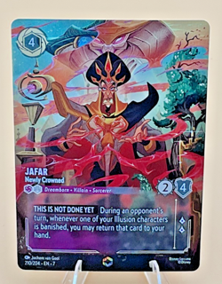 Disney Lorcana Jafar 210/204 Newly Crowned (Enchanted) - Archazia's Island (7) - Image 1