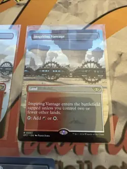 MTG Outlaws Of Thunder Junction Land Lot Of 3 Borderless Full Art! - Image 3