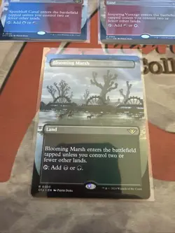 MTG Outlaws Of Thunder Junction Land Lot Of 3 Borderless Full Art! - Image 4