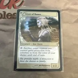 MTG Giver of Runes (Future Sight) Mystery Booster 2 Regular #147 - Image 2