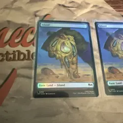 Island - 254 - MTG: Teenage Mutant Ninja Turtles - Pizza Land - Foil X2! - Image 2