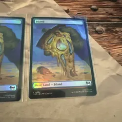 Island - 254 - MTG: Teenage Mutant Ninja Turtles - Pizza Land - Foil X2! - Image 3