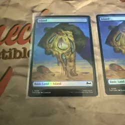 Island - 254 - MTG: Teenage Mutant Ninja Turtles - Pizza Land - Foil X2! - Image 5