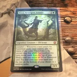 Nissa, Resurgent Animist March of the Machine: The Aftermath Foil - Image 1