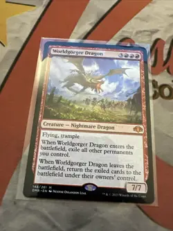 MTG Worldgorger Dragon - Dominaria Remastered (DMR) 148/261| Magic the Gathering - Image 1