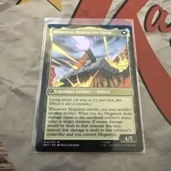 Megatron, Tyrant 012 Universes Beyond: Transformers BOT MTG Magic #012 - Image 2