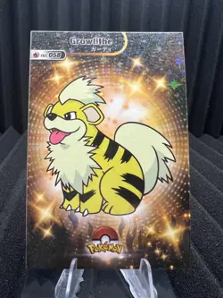 Growlithe #58 - Star Holo - Shiny Database Set 2024 - Pokemon Card NM - Image 1