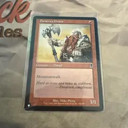 MTG Dwarven Grunt The List Reprints Regular - Image 1