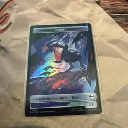 Mutagen / Robot (Foil) Token - TMT Teenage Mutant Ninja Turtles - MTG NM/M - Image 1