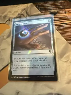 MTG Arcane Signet (Ripple Foil) Commander: Modern Horizons 3 Foil #0283 - Image 1