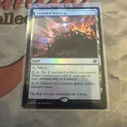 x1 Secluded Starforge - Foil R MTG Edge of Eternities M/NM, English - Image 1