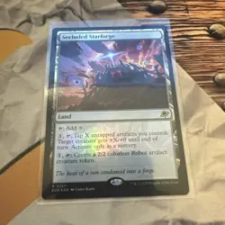 x1 Secluded Starforge - Foil R MTG Edge of Eternities M/NM, English - Image 2