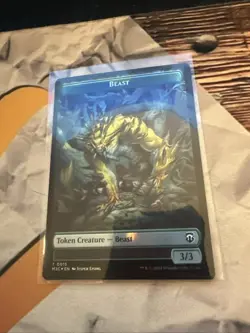 Beast Insect Token Ripple Foil NM - MTG Magic MH3 Modern Horizons 3 - Image 2