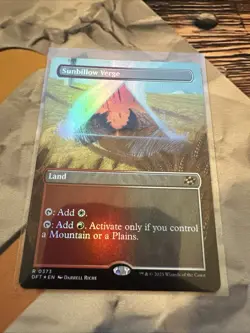 MTG Sunbillow Verge (Borderless) Aetherdrift Foil #0373 - Image 1