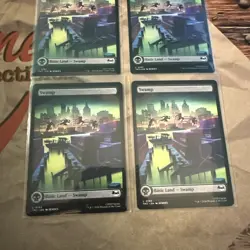 MTG Swamp Lot Of 4! 3x Regular And 1x Foil #0193 - Image 3