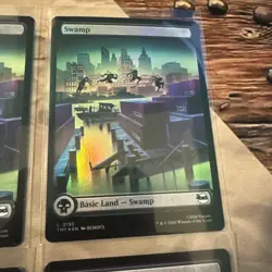 MTG Swamp Lot Of 4! 3x Regular And 1x Foil #0193 - Image 4